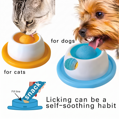 Dog Lick Mat – Interactive Slow Feeder Toy for Dogs & Cats | Food Dispensing Enrichment Toy for Puppy Training, Crate, Bath & Anxiety Relief | Aviora