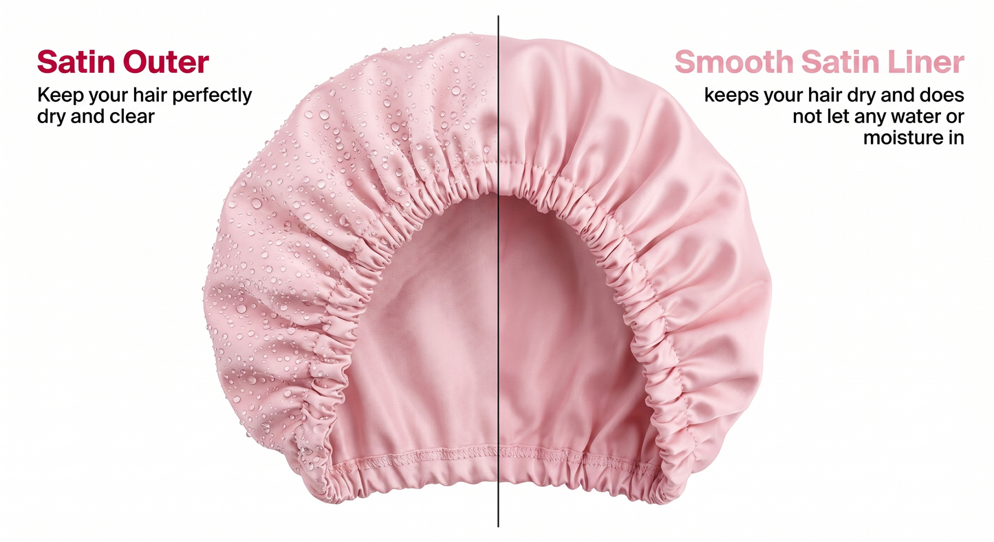 Aviora™ Satin Dry Shower Cap