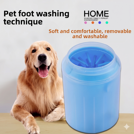 CleanStep™ Dog Paw Cleaner Cup – Portable Pet Paw Washer for Muddy & Dirty Paws | Aviora